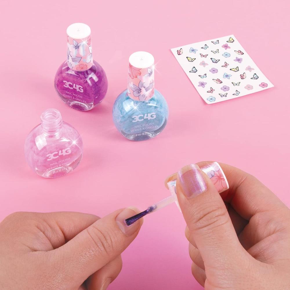 3C4G - Butterfly Nail Polish Trio - Ages 6+ Years