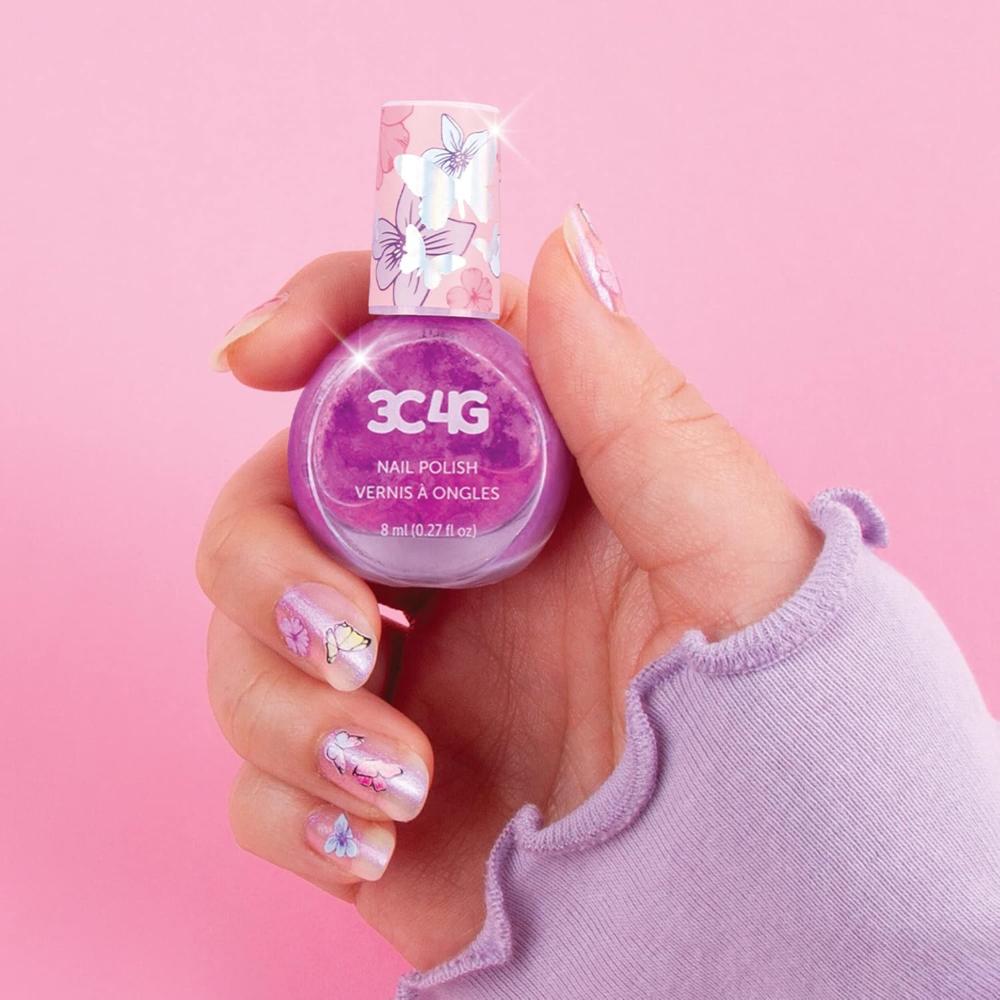 3C4G - Butterfly Nail Polish Trio - Ages 6+ Years