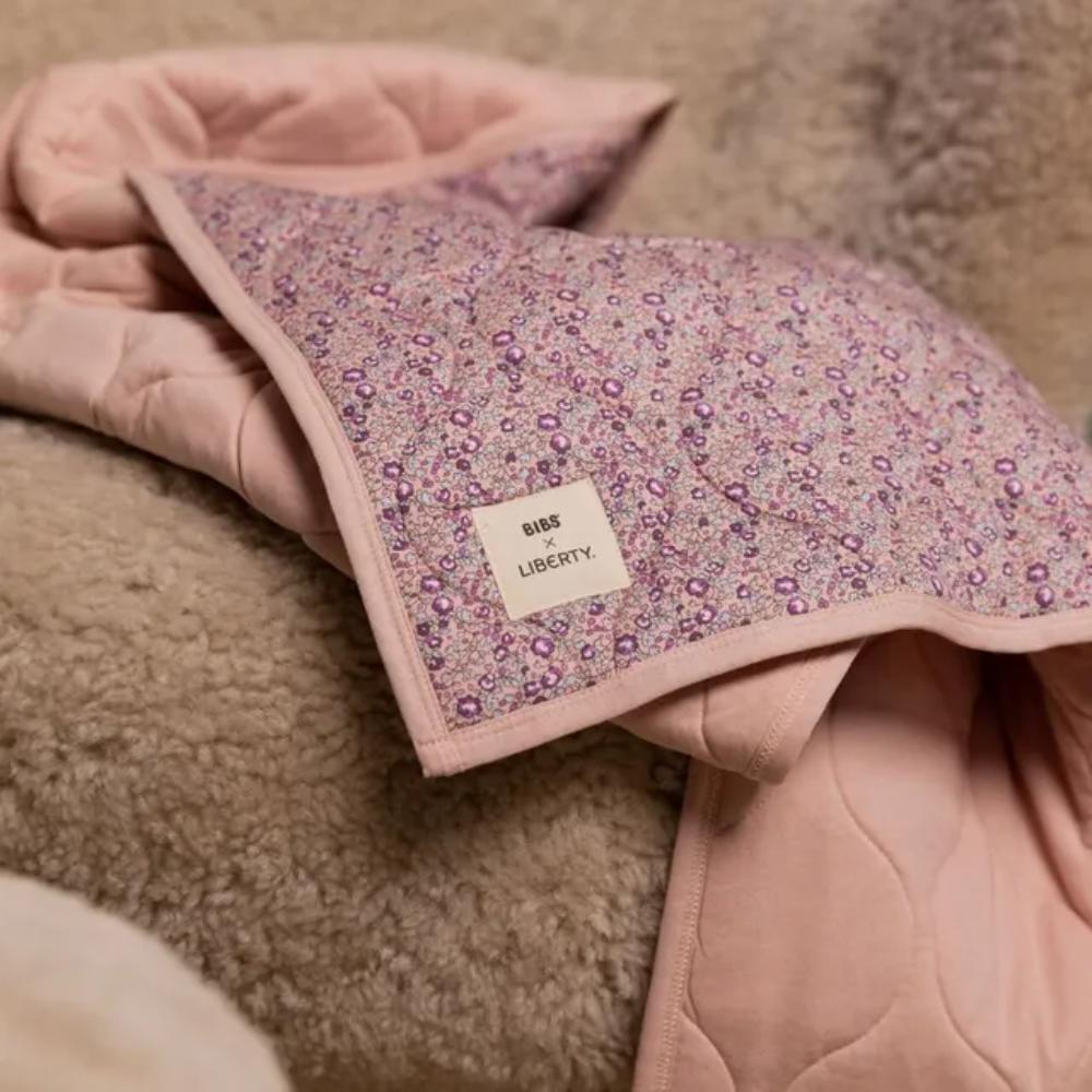 Bibs - X Liberty Quilted Blanket Organic Cotton Eloise - Blush
