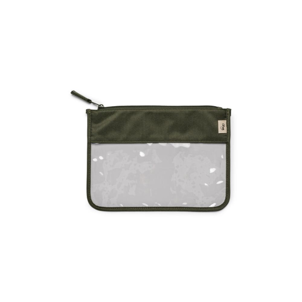 Citron - 2024 Clear Zipper Pouch Large - Green