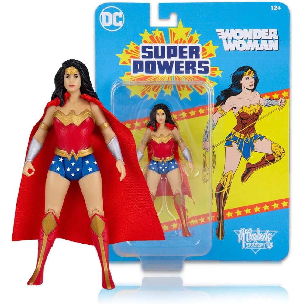 DC - Direct Super Powers 5inch Wonder Woman DC Rebirth W4 - Ages 3+ Years