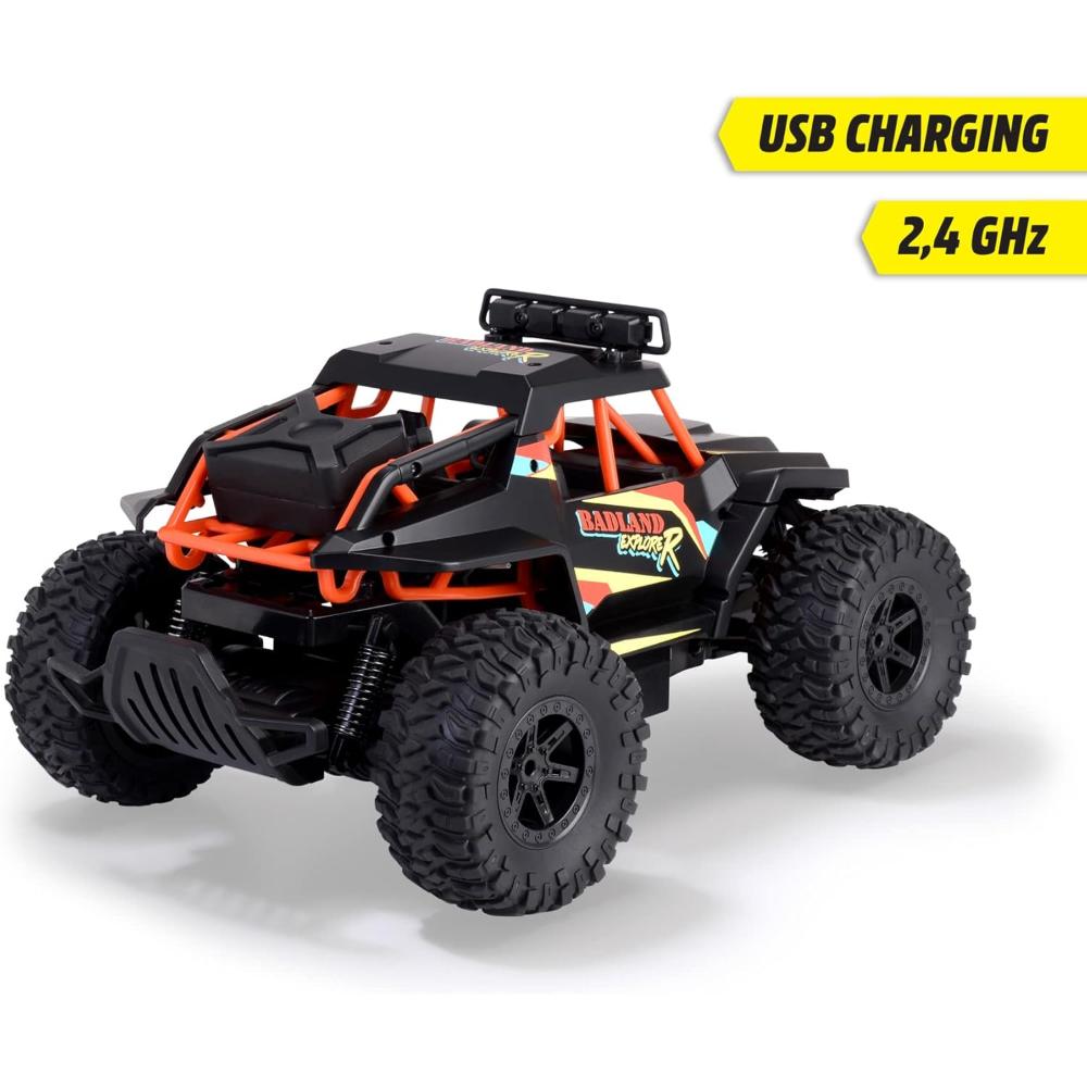 Dickie - RC Badland Explorer 32 cm Remote Control Monster Truck RTR - Ages 6+ Years