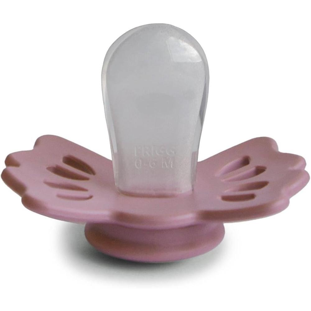 Frigg - Lucky Symmetrical Silicone Baby Pacifier Size 1 - Cedar (Pack of 1)