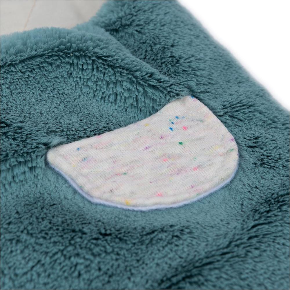 GUND - Oh So Snuggly Blanket Wrap Hippo - Blue/Cream - Newborn