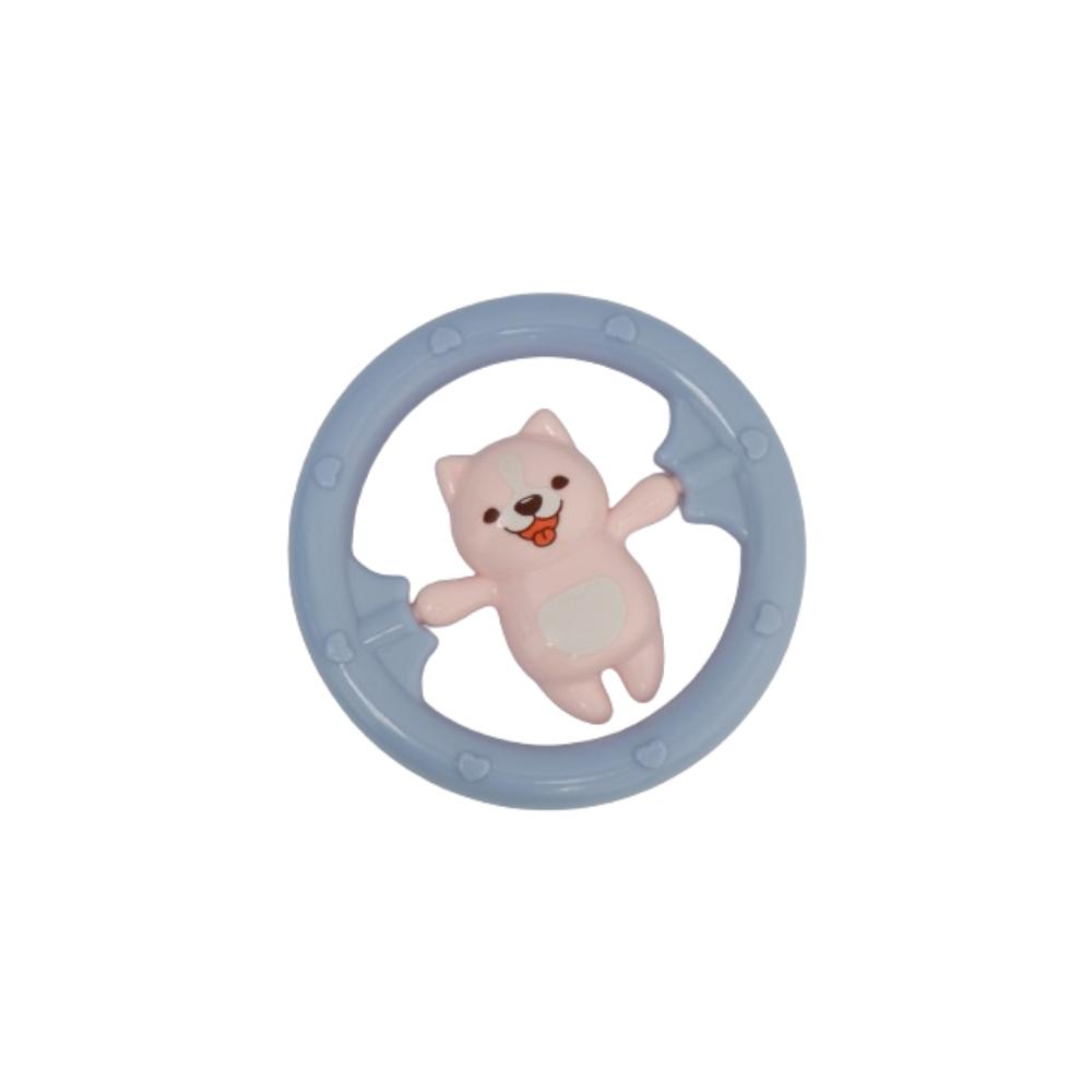 Huanger - Baby Puppy Shape Teether - Sky Blue