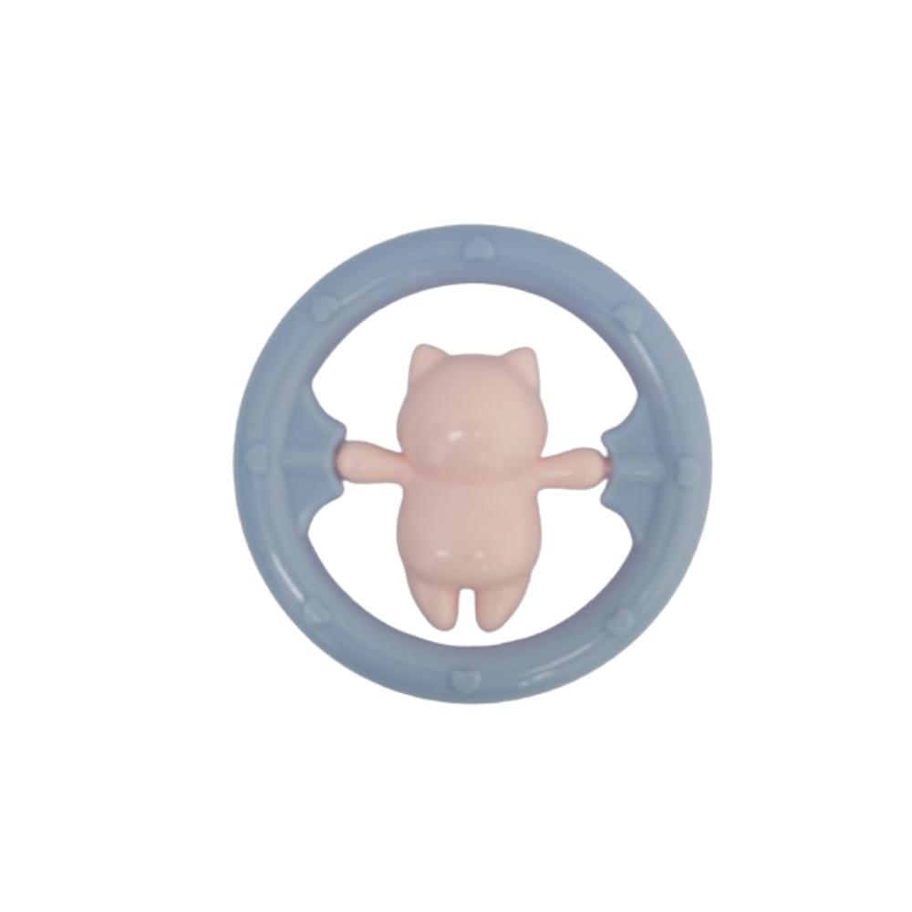 Huanger - Baby Puppy Shape Teether - Sky Blue
