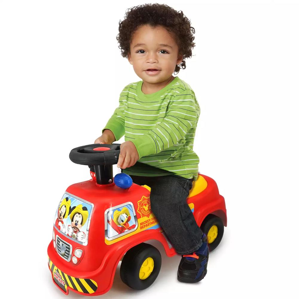 Kiddieland - Disney My First Mickey Fire Truck Ride-On