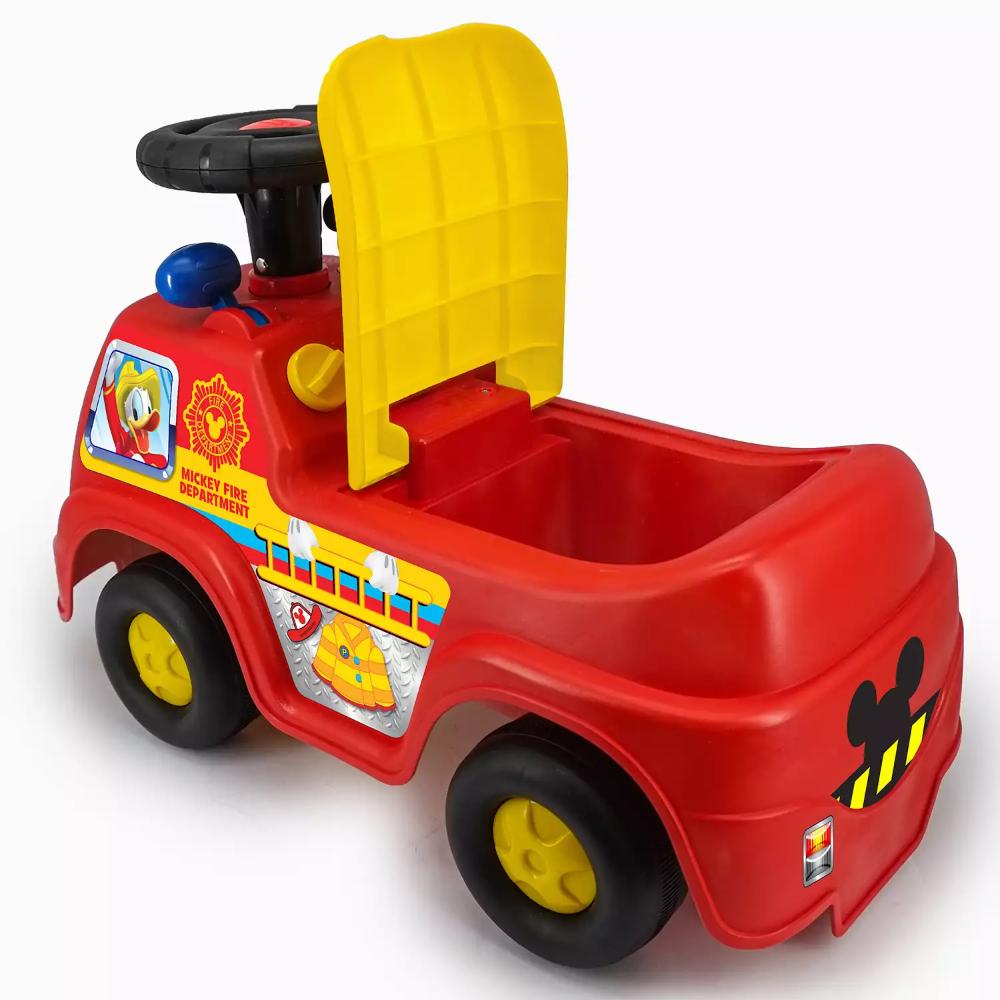 Kiddieland - Disney My First Mickey Fire Truck Ride-On