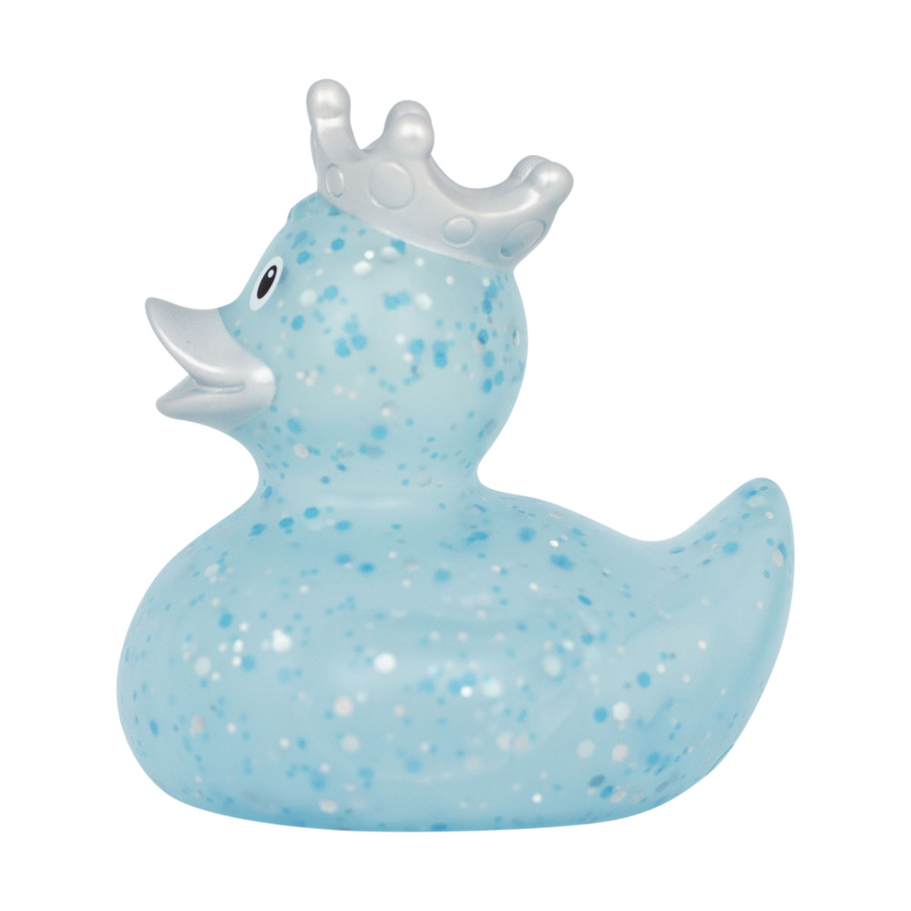 Lilalu - Glitter Duck With Crown Blue