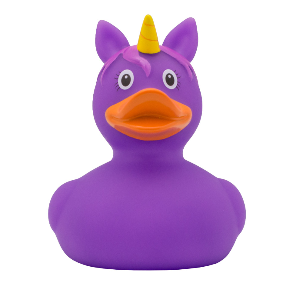 Lilalu - Unicorn Purple Duck Small