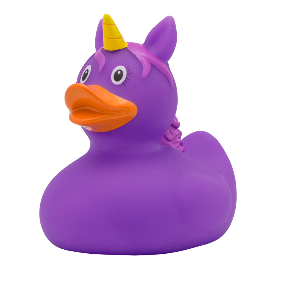 Lilalu - Unicorn Purple Duck Small