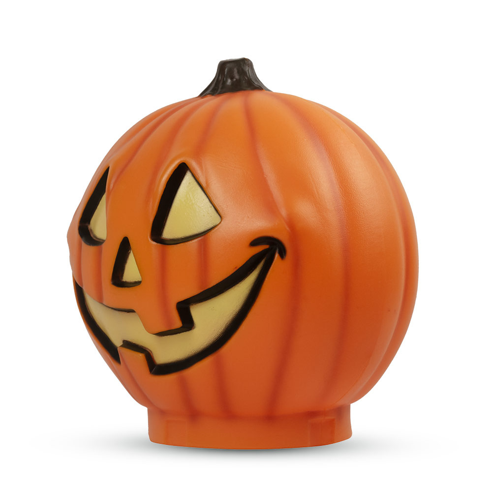 Mad Toys - Creepy Light-Up Pumpkin - Halloween Decoration - 9in