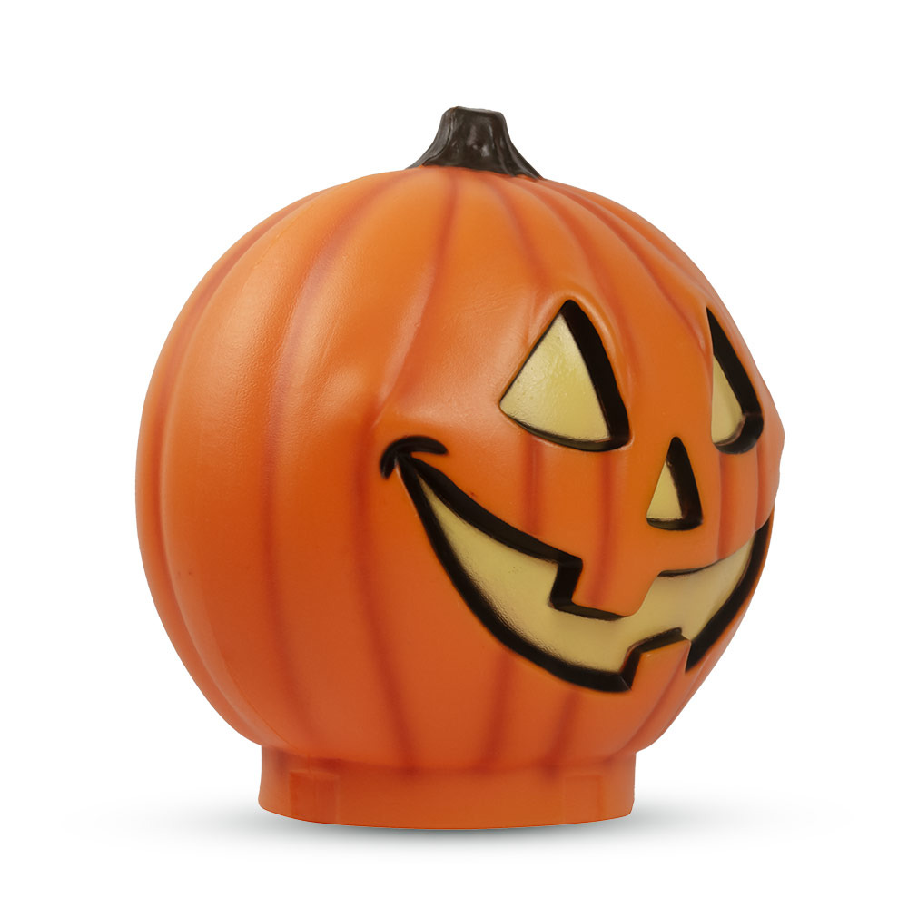 Mad Toys - Creepy Light-Up Pumpkin - Halloween Decoration - 9in