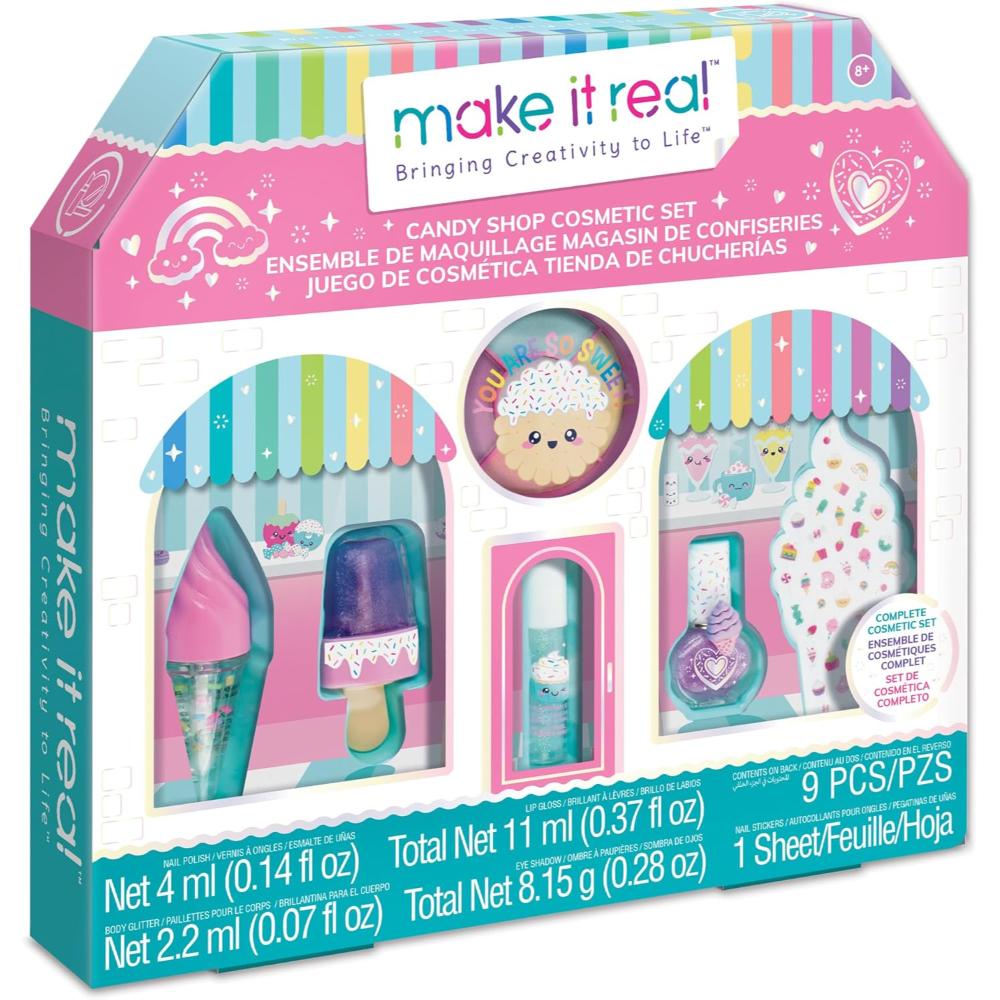 Make It Real - Candy Shop Cosmetic Set - Ages 8+ Years