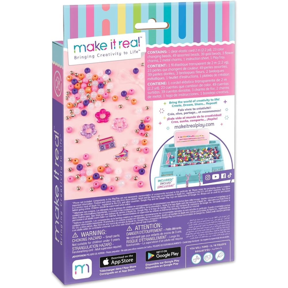 Make It Real - Color Reveal DIY Bracelets - Ages 8+ Years