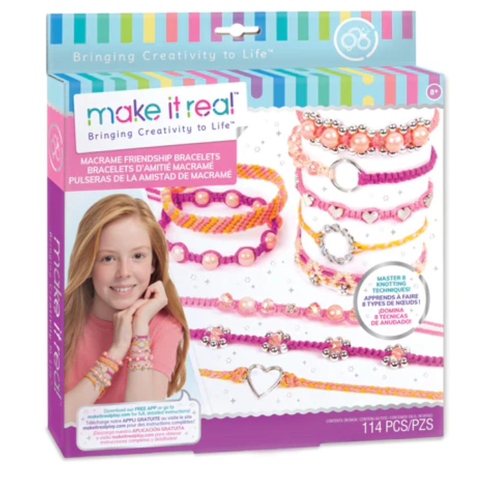 Make It Real - Macrame Friendship Bracelets - Ages 8+ Years