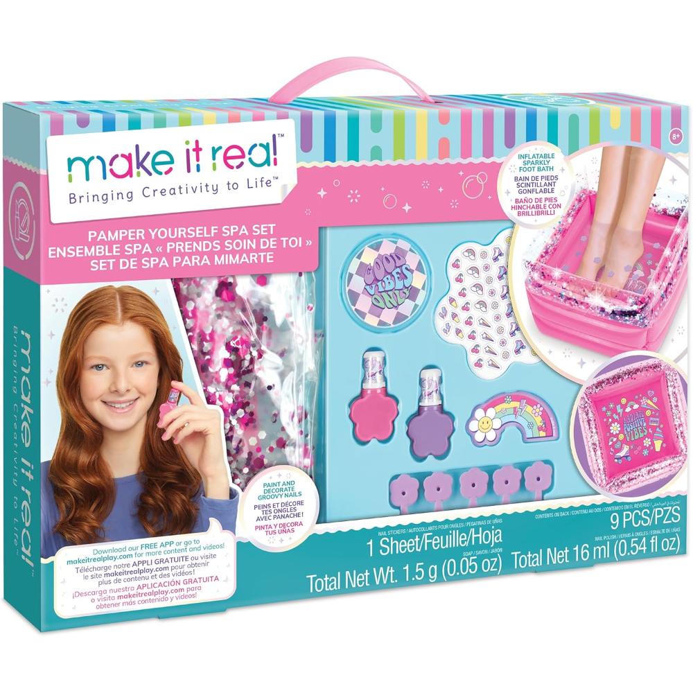 Make It Real - Pamper Yourself Spa Set - Ages 8+ Years