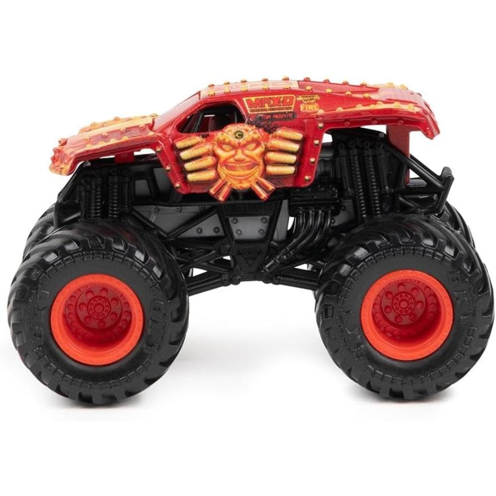 Monster Jam - 1:64 Launch N Go Hauler Monster Truck - Ages 3+ Years
