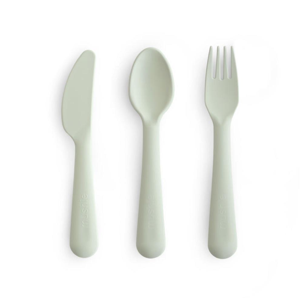 Mushie - Dinnerware Cutlery Set - Sage