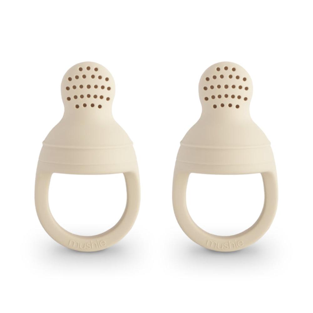 Mushie - Silicone Fresh Food Feeder - Shifting Sands