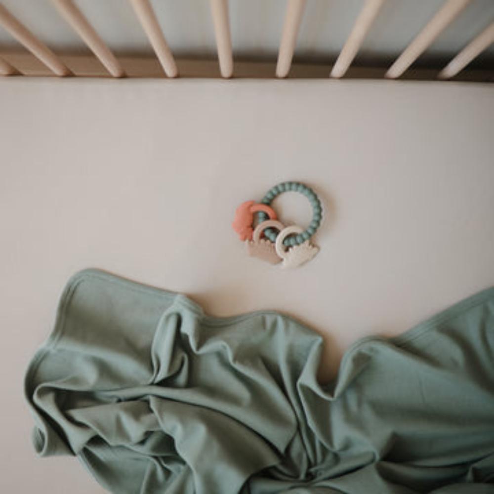 Mushie - Teething Ring - Space