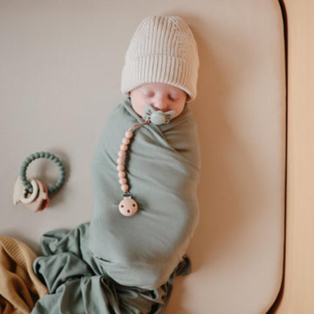 Mushie - Teething Ring - Space