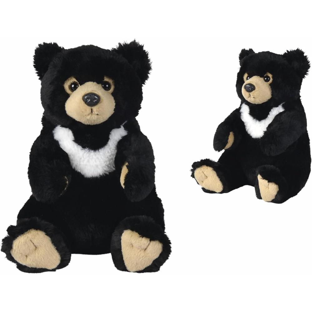 Nicotoy - Black Bear Plush 25cm (ht&sh)