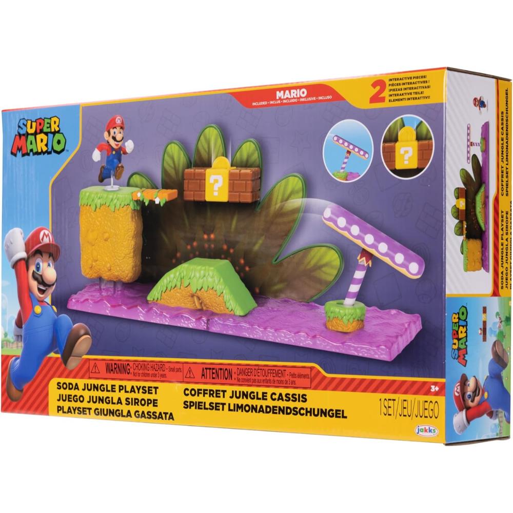 Nintendo - 2.5inch Soda Jungle Playset - Ages 3+ Years