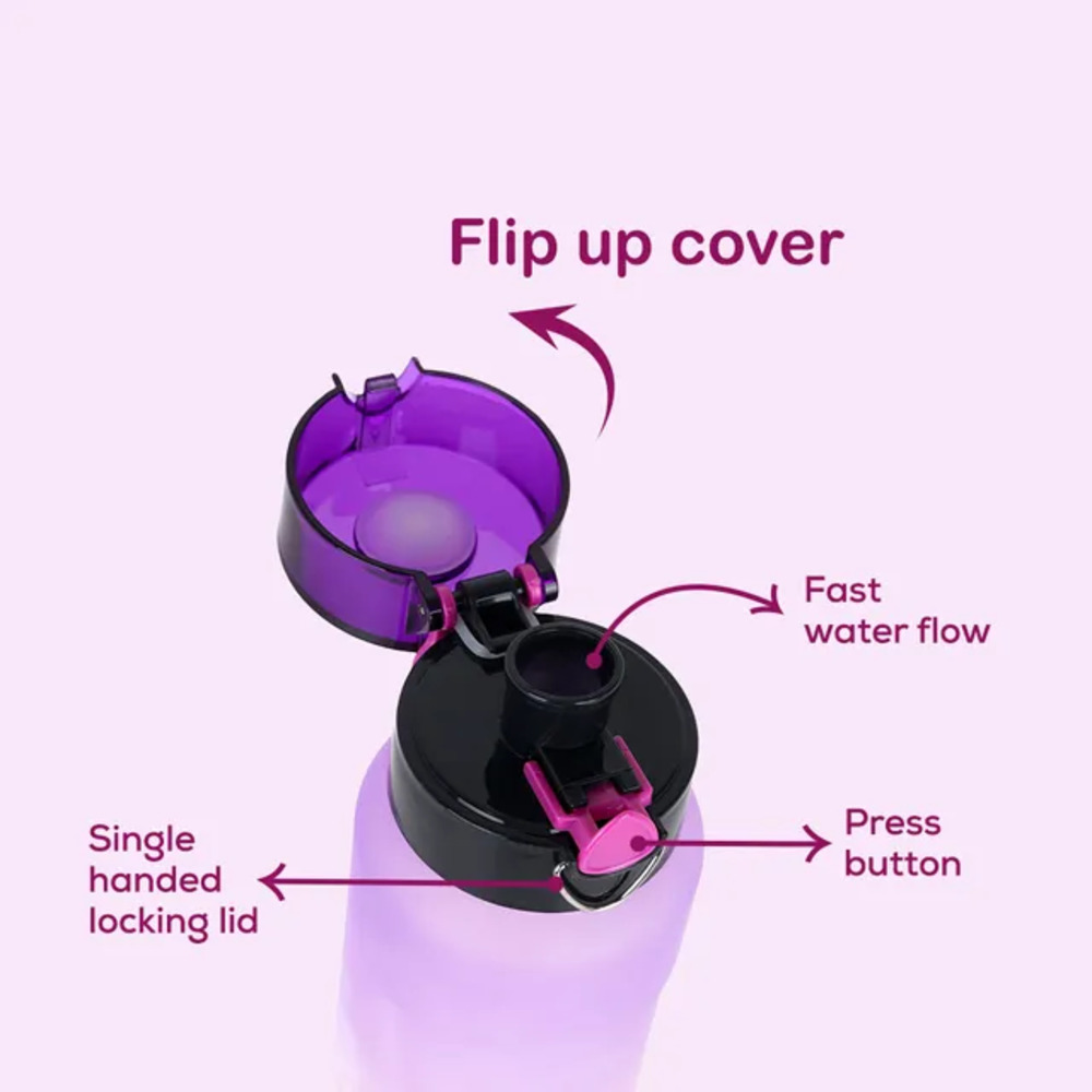 Nova Kids - Water Bottle 1000ml - Purple