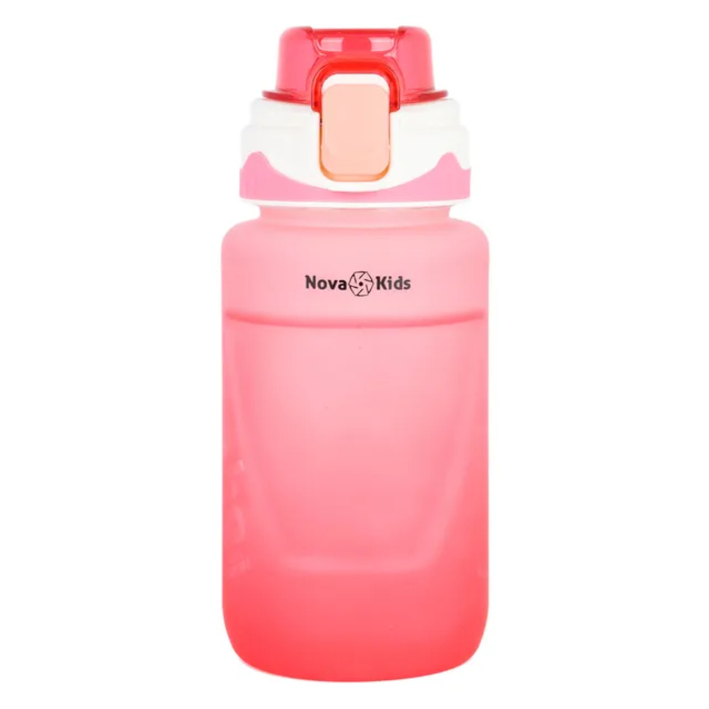 Nova Kids - Water Bottle 550ml with Straw - Pink