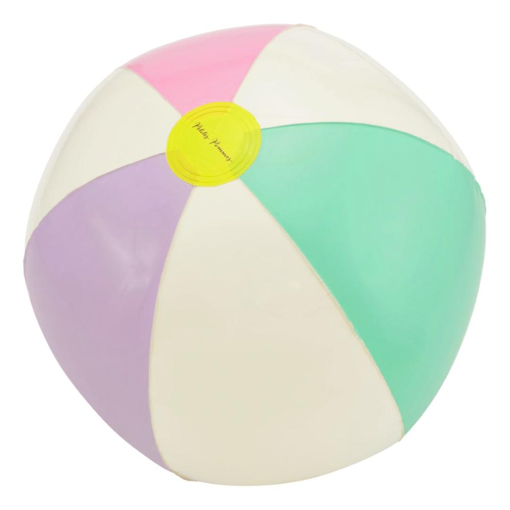 Petites Pommes - 45cm Otto Beach Ball - Menthe/violet/bubble