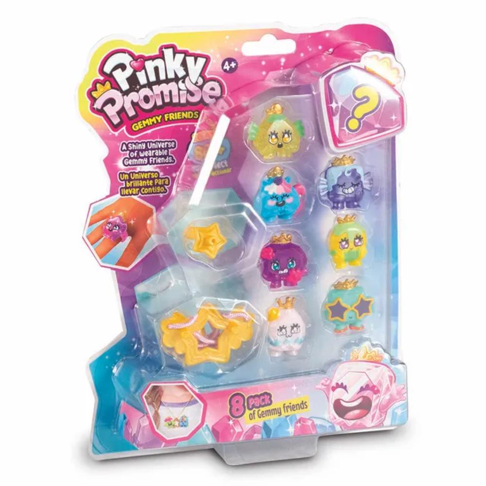 Pinky Promise - Gemmy Friends Blister (Pack of 8)