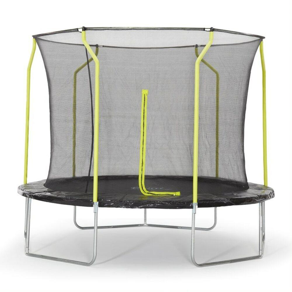 Plum - 10Ft Wave Springsafe Trampoline & Enclosure - Pvc Color Box - Ages 3+ Years