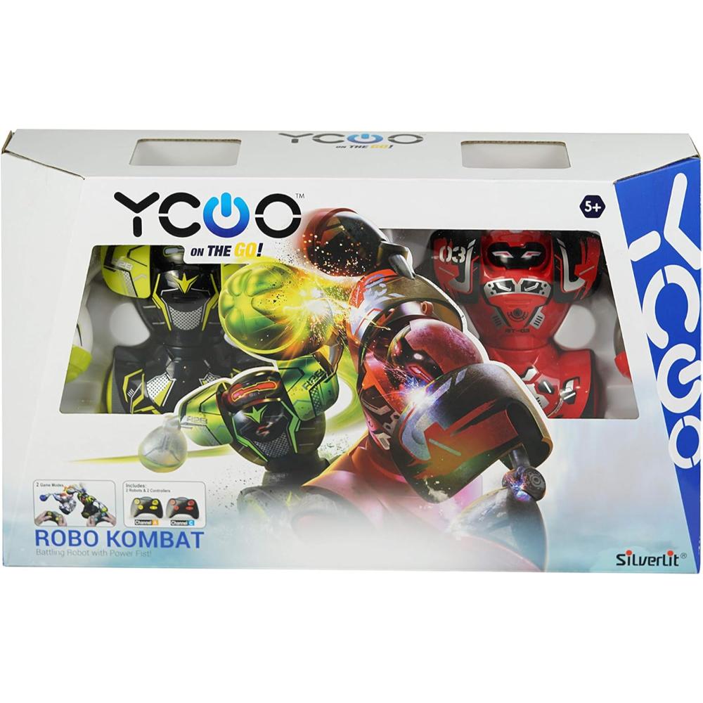 Silverlit - Robo Kombat Fighting Robots Twin Pack - Ages 8+ Years