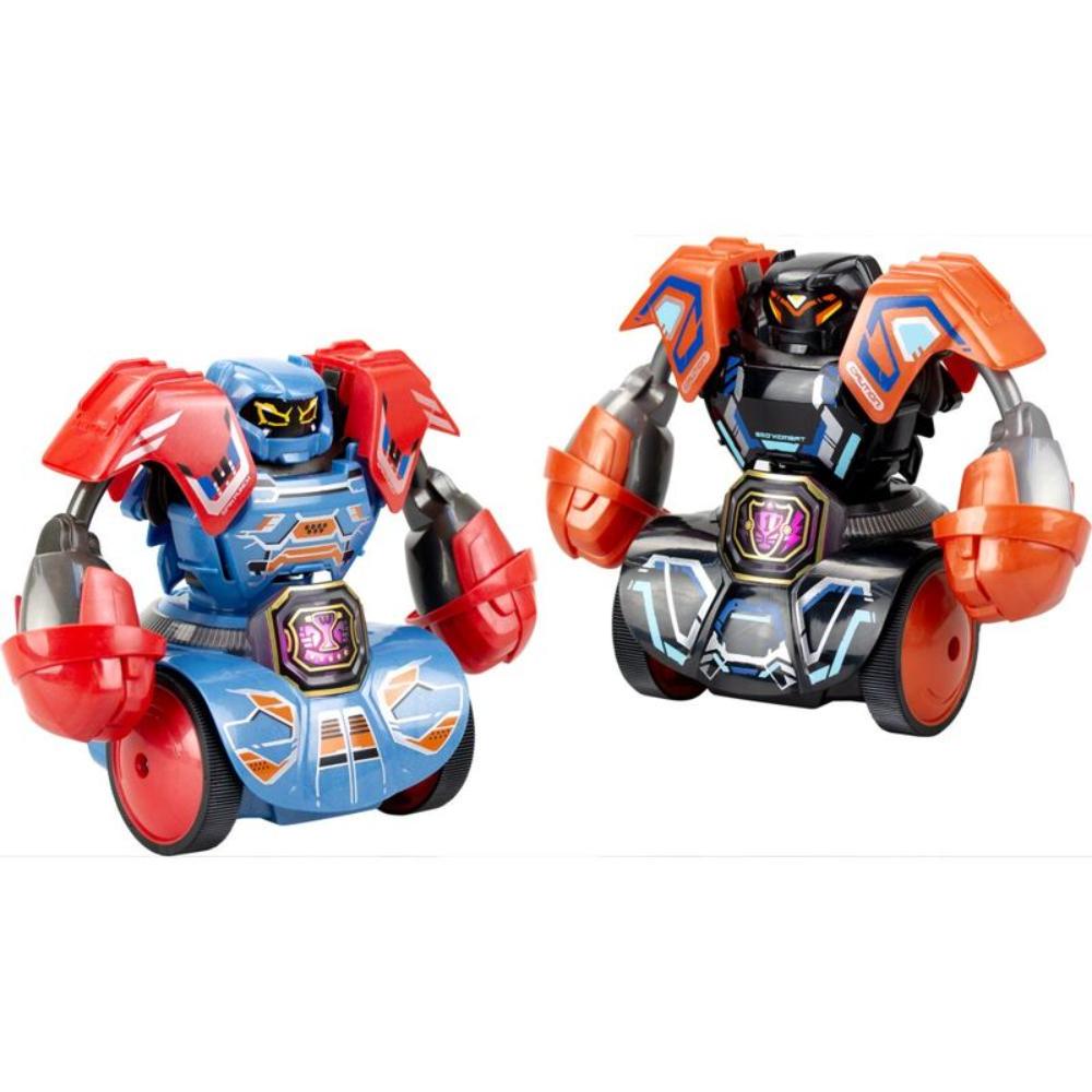 Silverlit - Robo Kombat Spin Battle Pack B Red and Blue - Ages 5+ Years