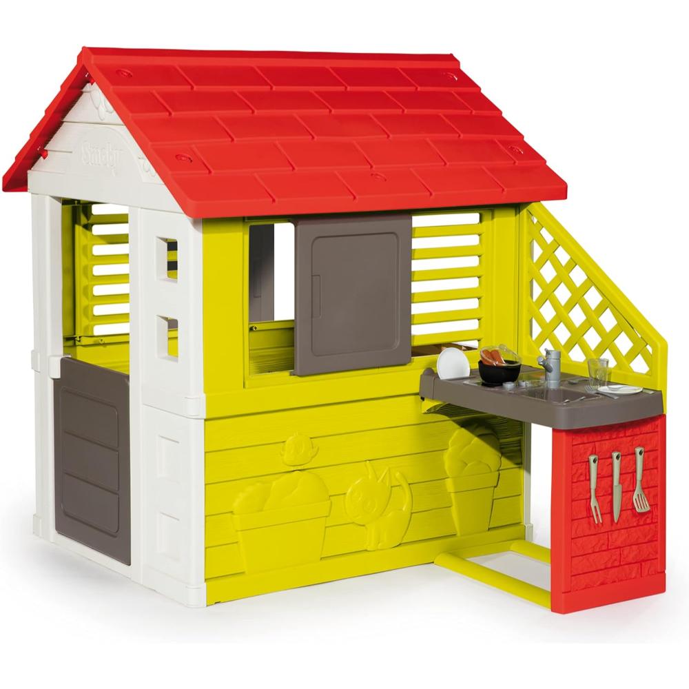Smoby - Nature Playhouse & Kitchen for children - Ages 3+ Years