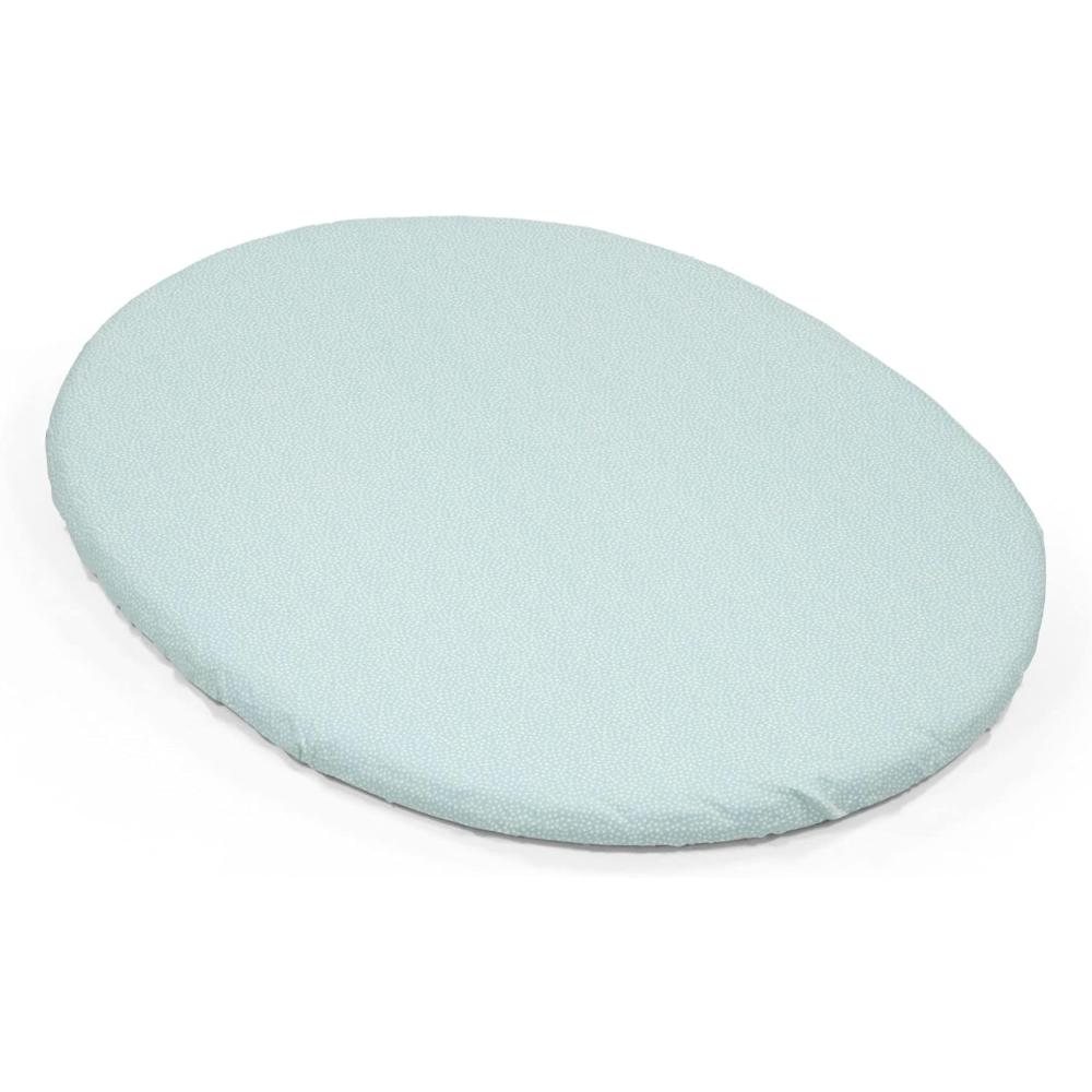 Stokke - Sleepi Mini Fitted Sheet - Dots Sage