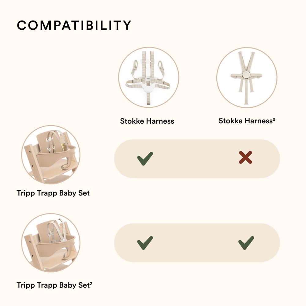 Stokke - Tripp Trapp Harness Beige V2 - Beige