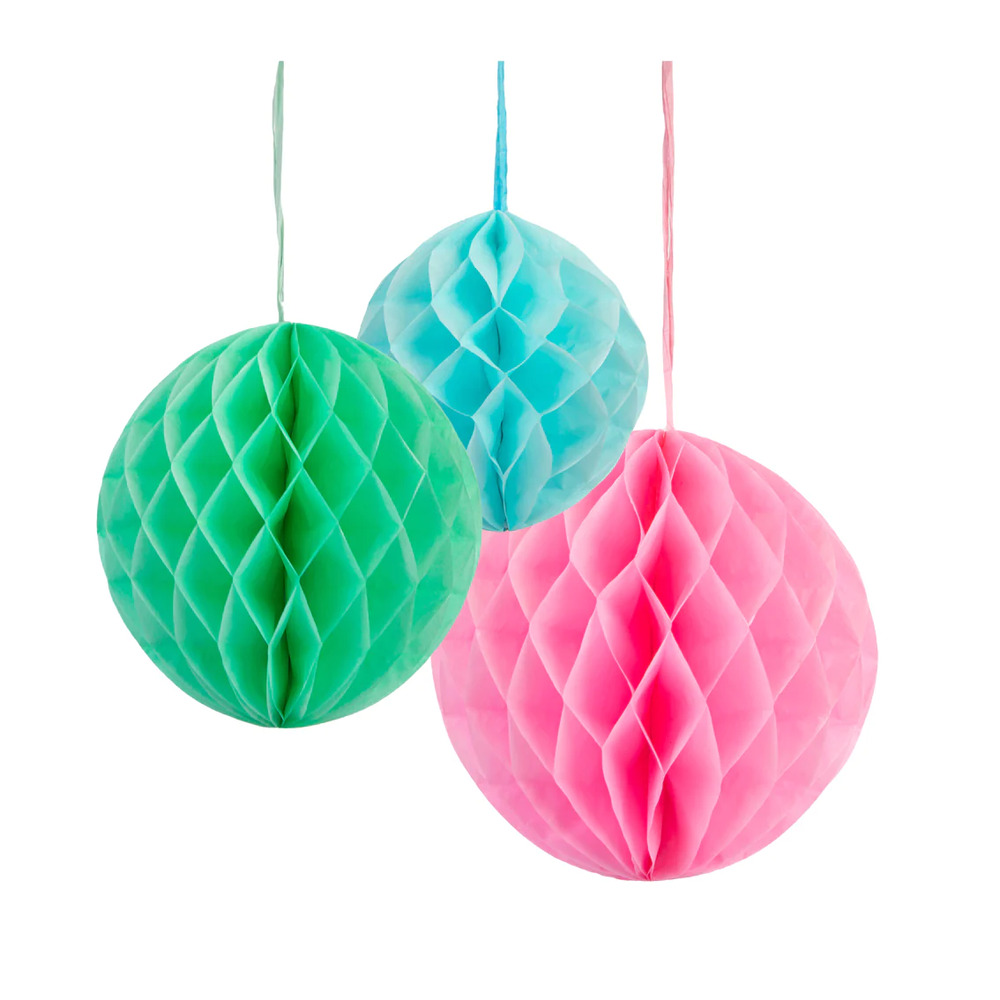 Talking Tables - Pastel Honeycombs - 3Pcs