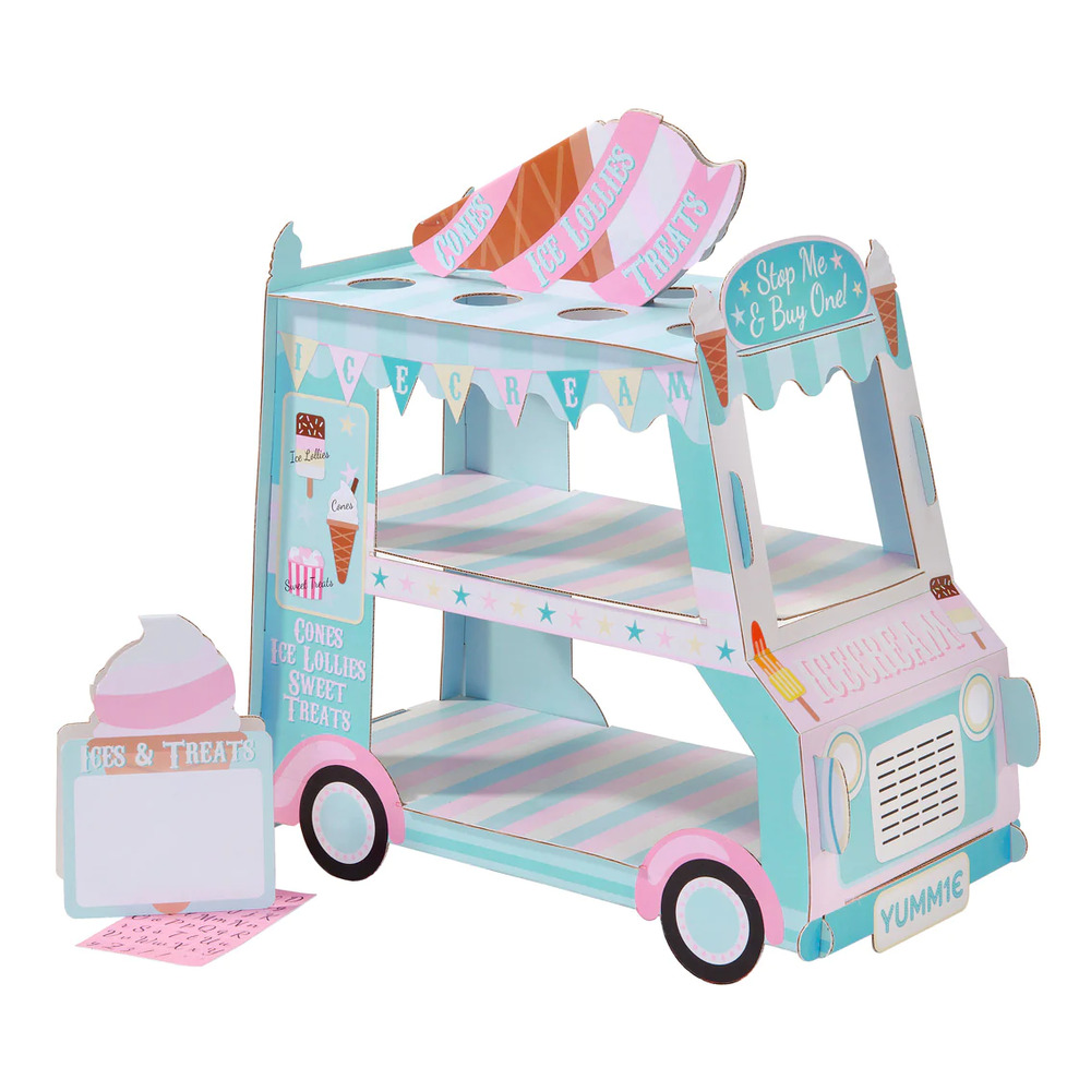 Talking Tables - Street Stall Ice Cream 3 Tier Treat Van Stand