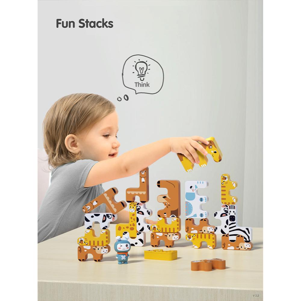 Tumama Kids - Animal Stacking Balancing Game