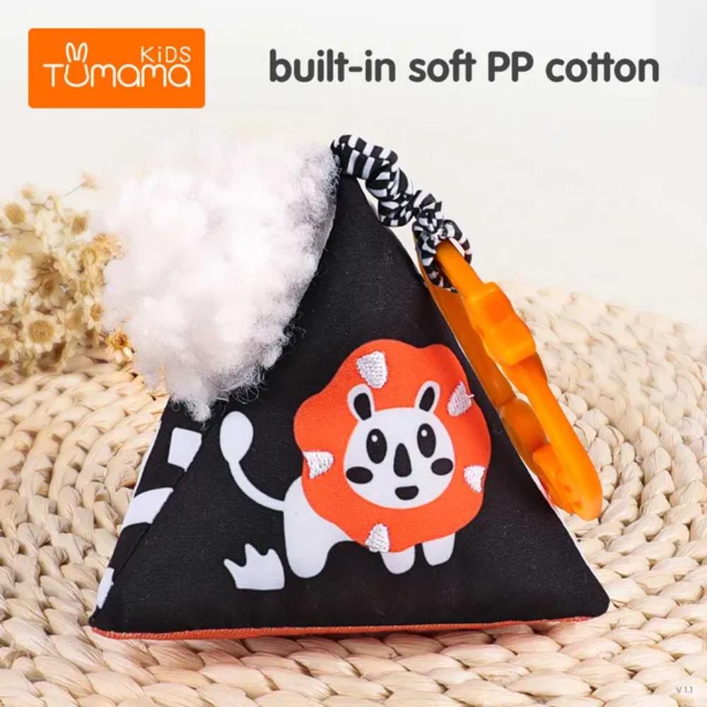 Tumama Kids - Hanging Rattle Set - Black/White (4Pcs)