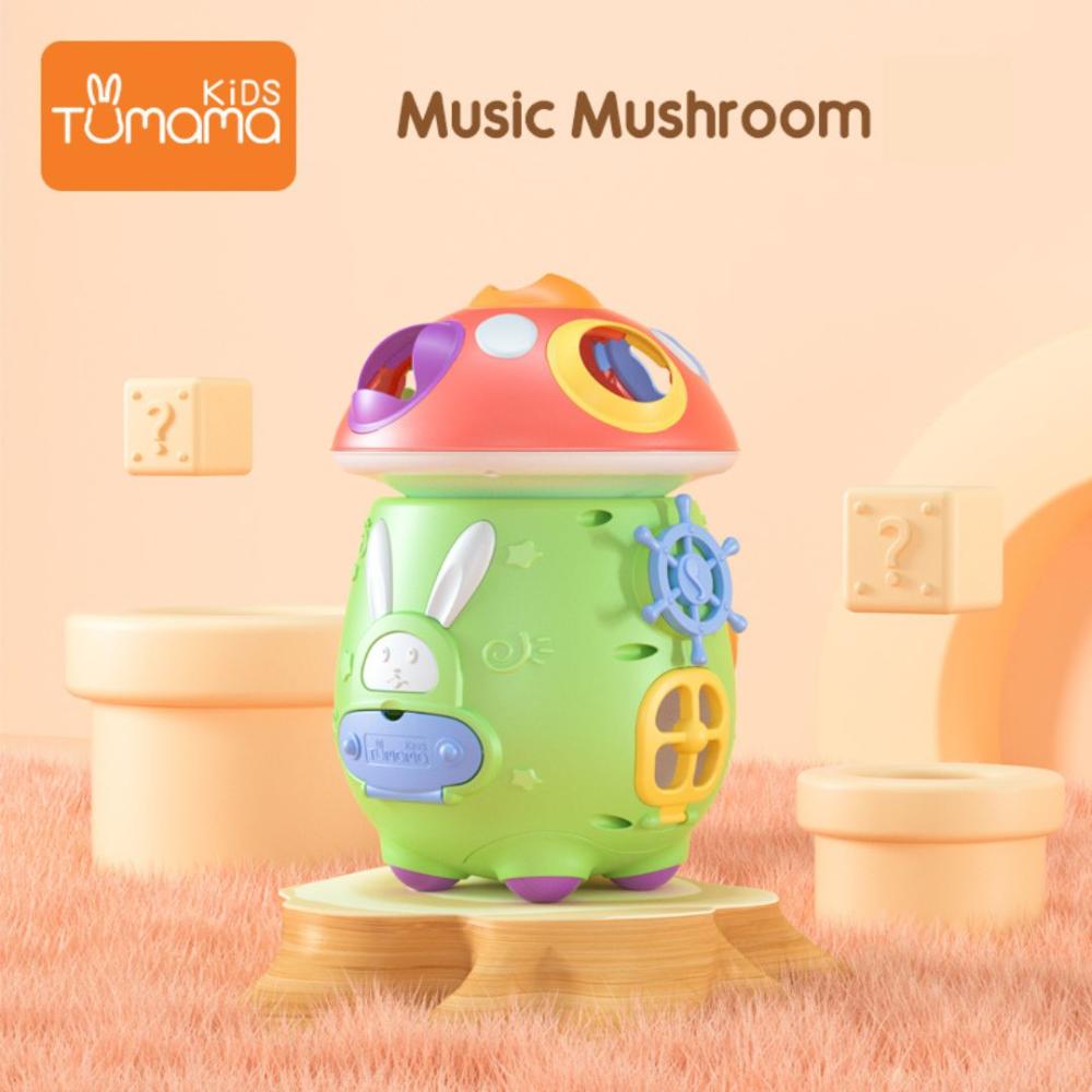Tumama Kids - Musical Mushroom Shape Sorter