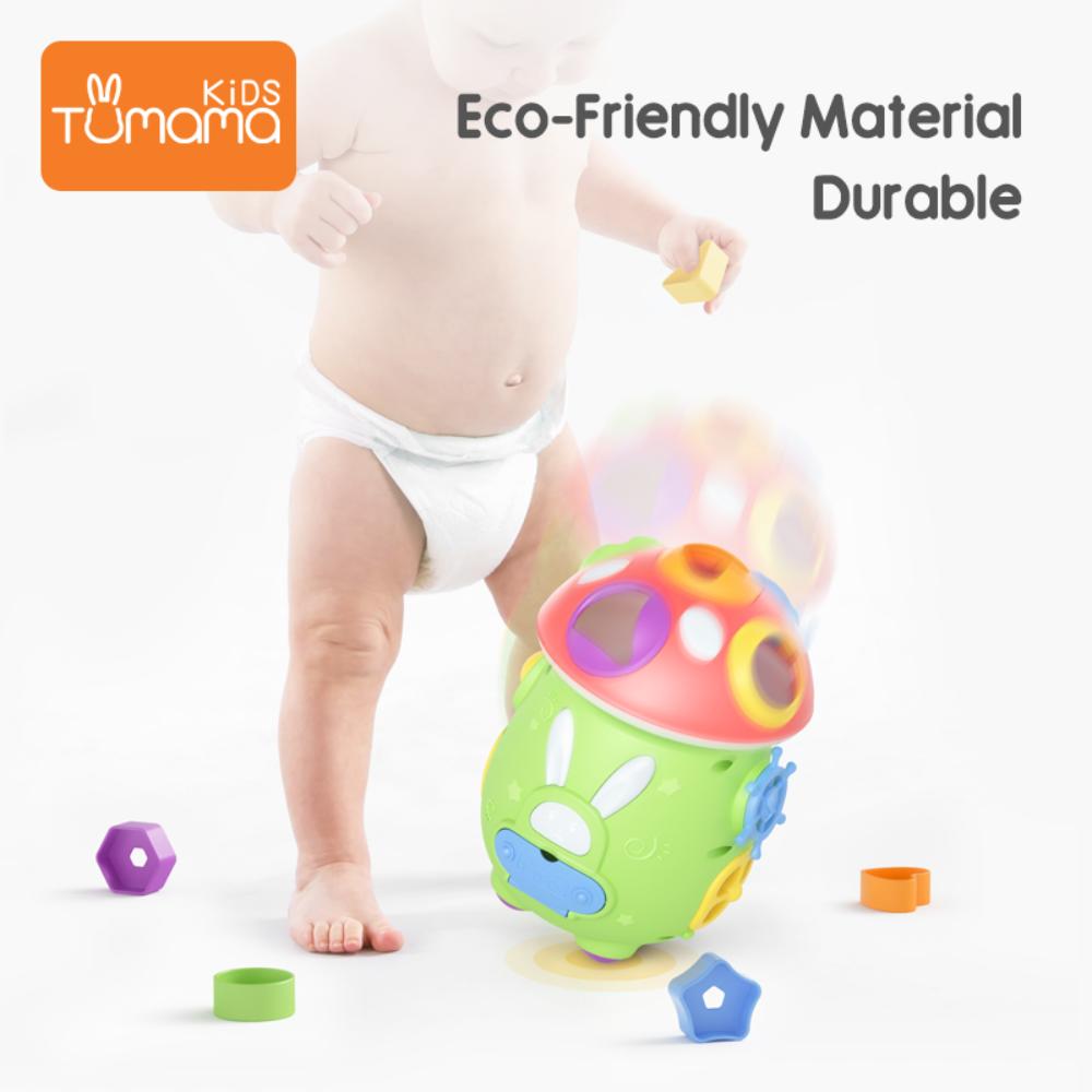 Tumama Kids - Musical Mushroom Shape Sorter