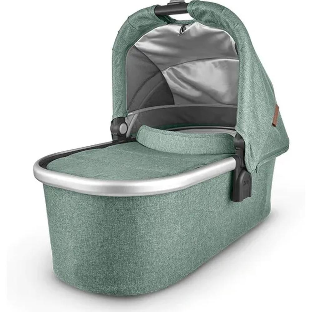 Uppababy - Emmett Carrycot - Green Melange/Silver