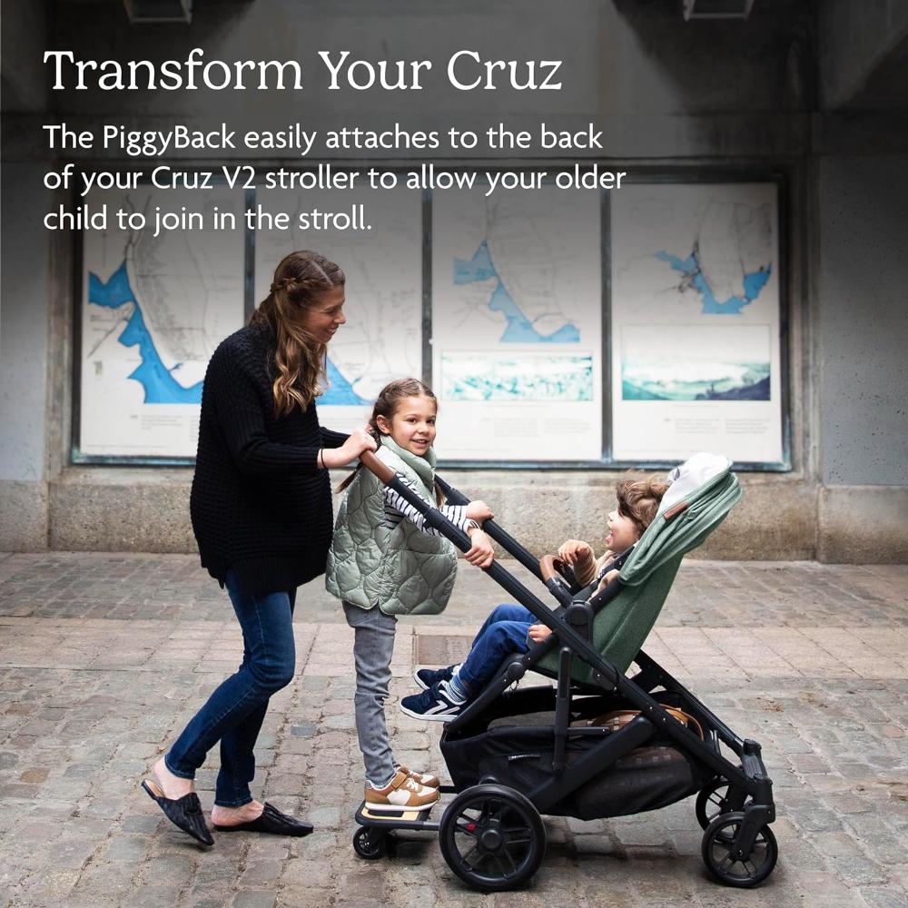 Uppababy - Piggyback for Cruz V2 - Black/Beige