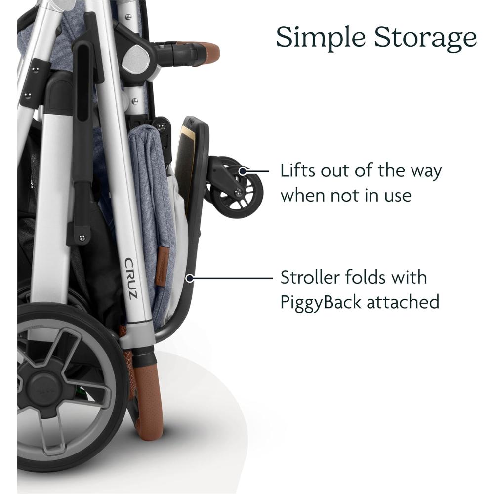 Uppababy - Piggyback for Cruz V2 - Black/Beige