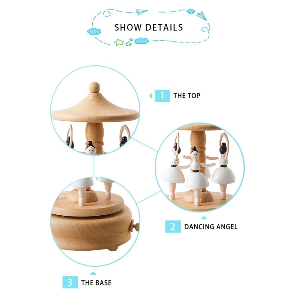 Woody Buddy - Ballet Music Box