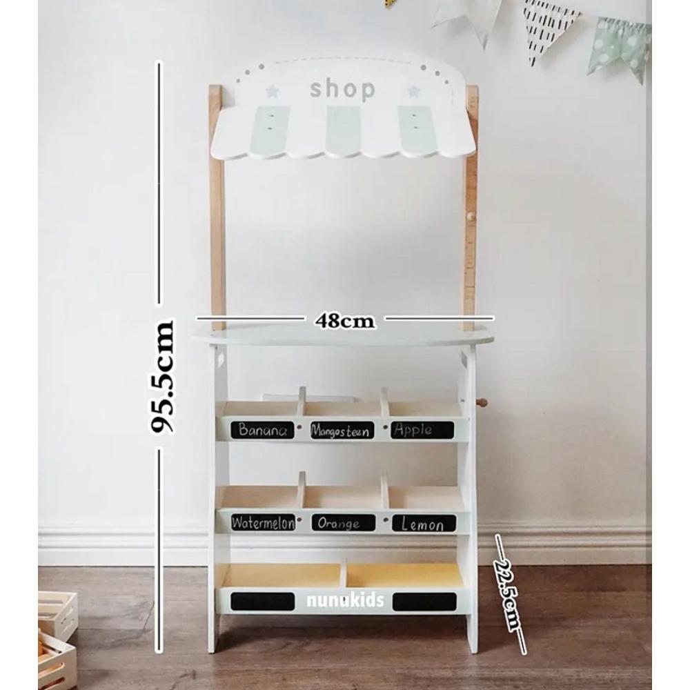 Woody Buddy - Market Stand - White