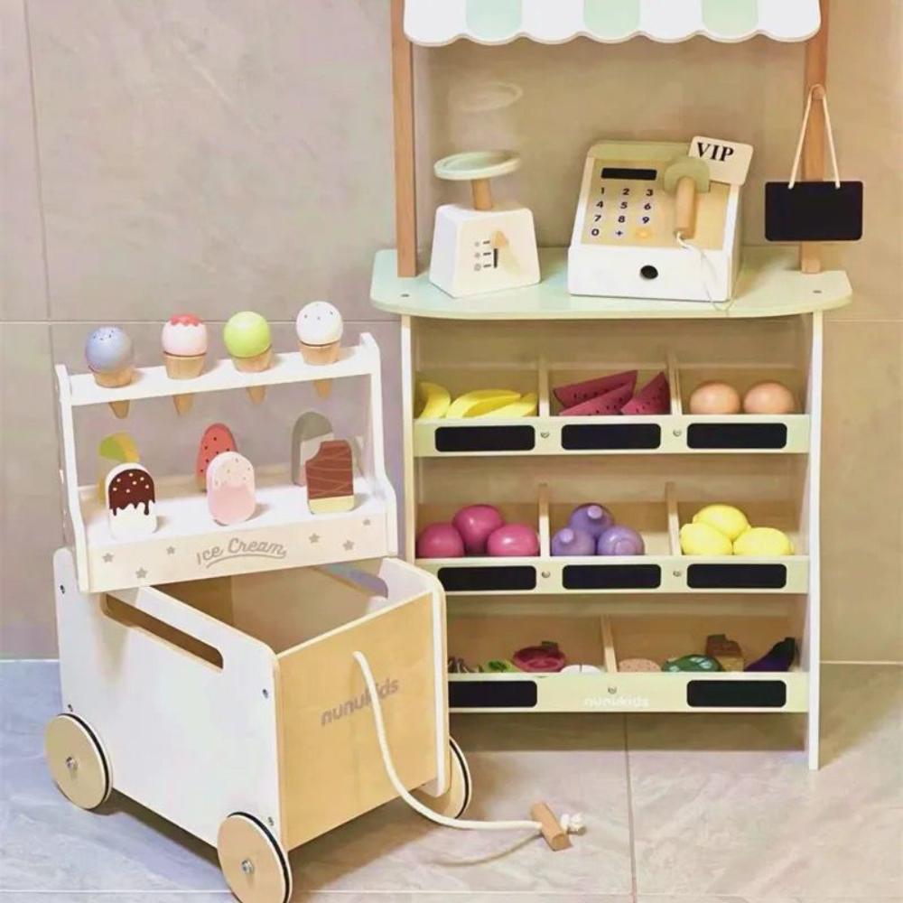 Woody Buddy - Market Stand - White